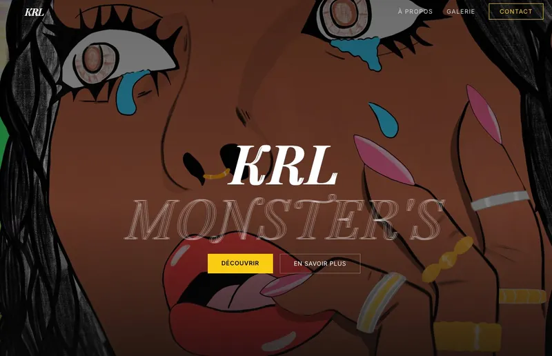 KRL Monster's site web